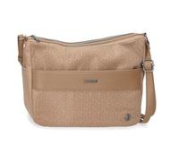 El Potro Luna Sac bandoulière beige, 32 x 25 x 11 cm, polyester avec détails en cuir synthétique by Joumma Bags, Beige, Talla única, Sac bandoulière