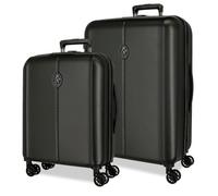El Potro Vera Lot de valises 40 x 55 x 20 cm, 49 x 70 x 28 cm, Noir, 40 x 55 x 20 cm, 49 x 70 x 28 cm, Set de valises