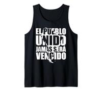 El Pueblo Unido Jamas Sera Vencido Protest Slogan Débardeur