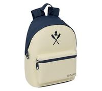 EL PULPO BEIGE - Sac à dos pour ordinateur portable 14,1", idéal pour les jeunes de différents âges, confortable et polyvalent, qualité et résistance, 31 x 16 x 41 cm