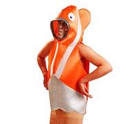 El Rey del Carnaval Déguisement de Poisson Clown pour Adulte