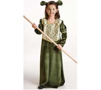 EL REY DEL CARNAVAL, SL. Déguisement Ogresse Verte enfant. 5 ans. Enfant 5 ans