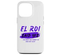 El Roi a Dit Oui - Alter de feu pour la prière matinale de la NSPDP Coque pour iPhone 13 Pro