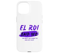 El Roi a Dit Oui - Alter de feu pour la prière matinale de la NSPDP Coque pour iPhone 15