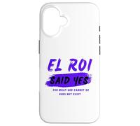 El Roi a Dit Oui - Alter de feu pour la prière matinale de la NSPDP Coque pour iPhone 16