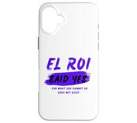 El Roi a Dit Oui - Alter de feu pour la prière matinale de la NSPDP Coque pour iPhone 16 Plus