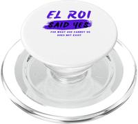 El Roi a Dit Oui - Alter de feu pour la prière matinale de la NSPDP PopSockets PopGrip pour MagSafe