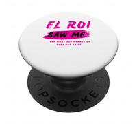 El Roi m'a vu - Ce Que Dieu ne Peut Pas Faire n'existe Pas - NSPDP PopSockets PopGrip Adhésif
