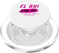 El Roi m'a vu - Ce Que Dieu ne Peut Pas Faire n'existe Pas - NSPDP PopSockets PopGrip pour MagSafe