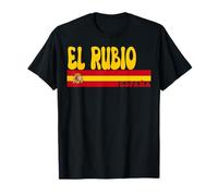 EL Rubio Ville Espagne Vintage Esthétique Vacances d'été T-Shirt