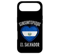 El Salvador Flag Heart Sensuntepeque City Coque pour iPhone Air