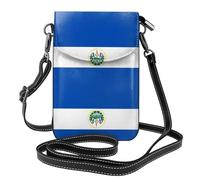 El Salvador Sac à bandoulière en cuir à rabat pour voyage, randonnée, camping ou utilisation quotidienne.