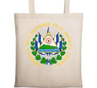 El Salvador Sac fourre-tout en coton naturel écologique Beige