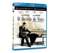 El Secreto de Vivir BD 1936 Mr. Deeds Goes to Town [Blu-Ray] [Import]