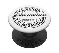 El Señor ES mi roca, mi Fortaleza y mi libertador PopSockets PopGrip Adhésif