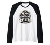 El Señor Está Con Nosotros - Citation de la Bible espagnole Manche Raglan