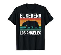 El Sereno Los Angeles NELA Californie Nord-Est LA 323 90032 T-Shirt
