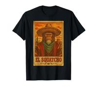 El Squatcho Funny Mexican Bigfoot Sombrero T-Shirt