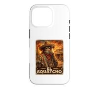 El Squatcho The Outlaw, Western rétro avec Bigfoot Coque pour iPhone 16 Pro