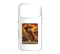El Squatcho The Outlaw, Western rétro avec Bigfoot Coque pour iPhone 17 Pro