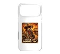 El Squatcho The Outlaw, Western rétro avec Bigfoot Coque pour iPhone 17 Pro Max