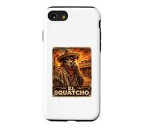 El Squatcho The Outlaw, Western rétro avec Bigfoot Coque pour iPhone SE (2020) / 7/8