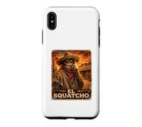 El Squatcho The Outlaw, Western rétro avec Bigfoot Coque pour iPhone XS Max