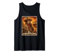 El Squatcho The Outlaw, Western rétro avec Bigfoot Débardeur