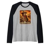 El Squatcho The Outlaw, Western rétro avec Bigfoot Manche Raglan