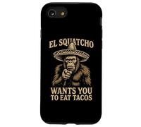El Squatcho Veut Que Vous mangiez des Tacos | Funny Sasquatch Cryptid Coque pour iPhone SE (2020) / 7/8