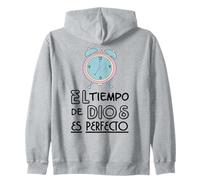 El Tiempo de Dios Siempre ES Perfecto, Bible Verse Sayings Sweat à Capuche