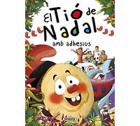 El Tió de Nadal amb adhesius