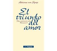 El Triunfo Del Amor [Livre en VO] Speyr, Adrienne Von (Auteur)
