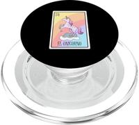 El Unicorno Lottery Carte de loterie Mexicaine Motif Licorne PopSockets PopGrip pour MagSafe