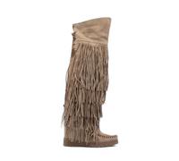 El Vaquero, Femme, Chaussures, Gris, Taille: 39 EU Esme Bottes cuissardes