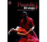 Astor Piazzolla & Hywel Davies – El viaje – 14 tangos pour saxophone alto – Poche
