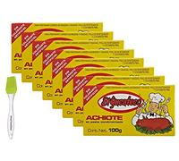 El Yucateco Achiote Lot de 8 brosses à badigeonner en silicone PrimeTime Direct dans un sachet scellé