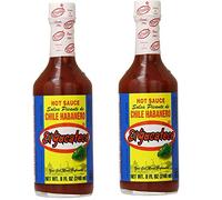 El Yucateco Chili Habanero Lot de 2 bouteilles pour sauce chaude Rouge 237 ml