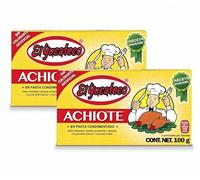 El Yucateco - Coscia Achiote Stagionata pour Viande, Poulet et Cochinita Pibil 100 g x 2 unités - Pack Promoo