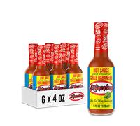 El Yucateco Red Habanero Lot de 6 paquets de 8 550 unités Scoville moyennes, sans gluten, sans sucre