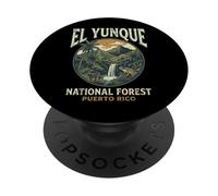 El Yunque National Forest Puerto Rico Forêt Tropicale PopSockets PopGrip Adhésif