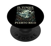El Yunque National Forest Puerto Rico Forêt Tropicale PopSockets PopGrip Adhésif