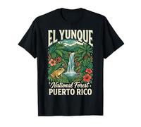 El Yunque National Forest Puerto Rico Forêt Tropicale T-Shirt