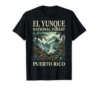 El Yunque National Forest Puerto Rico Forêt Tropicale T-Shirt