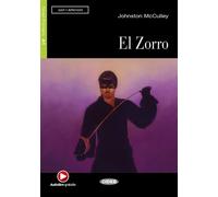El Zorro (A1) Avec ressources numériques et audio en ligne - Johnston McCulley - Cideb Black Cat - broché - Méthode de langue