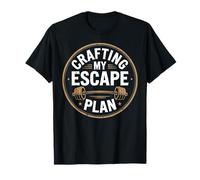 Élaboration de Mon Plan d'évasion Motivation et Remise en Forme T-Shirt