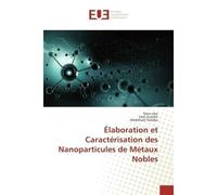 Élaboration et Caractérisation des Nanoparticules de Métaux Nobles - Mina Ider - Universitaires Europeennes - broché - Etude