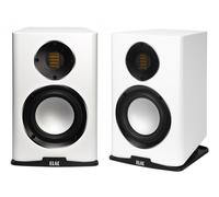 ELAC Carina BS 243.4 Blanc 1 Paire Enceintes Stéréo D’Étagère 2-Wege