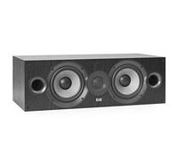 ELAC Debut 2.0 Haut-Parleur Central C6.2, Enceinte pour la Lecture de Musique sur chaîne Hi-FI, système de Son Surround 5.1, Son Excellent et Design de qualité, Haut-Parleur 2 Voies