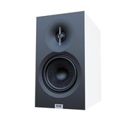 ELAC Debut 3.0 DB53-W Paire d'enceintes d'étagère Blanc - Tweeter dôme en aluminium de 2,5 cm et woofer en fibre aramide 13,3 cm - Réflex des basses bidirectionnelles - Réponse de 48 Hz à 38 kHz
